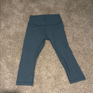 Lululemon Athletica Green Leggings High Waist Performance